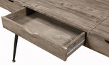 Raine 1-Drawer Writing Desk Rustic Driftwood - 801935 Pie's Variety Store
