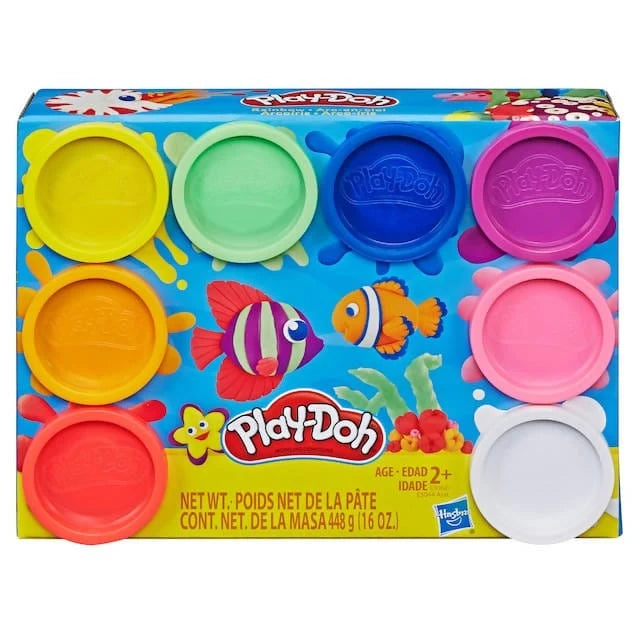 Play-Doh Rainbow 8 Pack - PN00030307 Pie's Variety Store