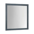 Julian Square Mirror Dark Grey Oak - 223154 Pie's Variety Store