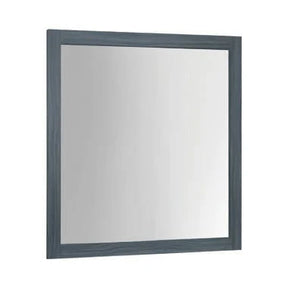 Julian Square Mirror Dark Grey Oak - 223154 Pie's Variety Store