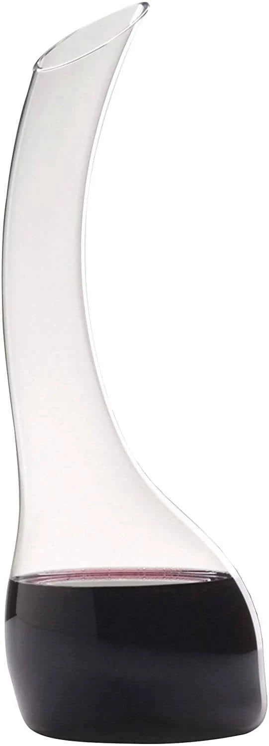 Riedel Decanter Cornetto Single Fatto A Mano allows for your wine to breath thereby bringing out aromas and hidden notes of flavors whilst creating a smooth drinking experience - 1977/00 Elegant AccScents