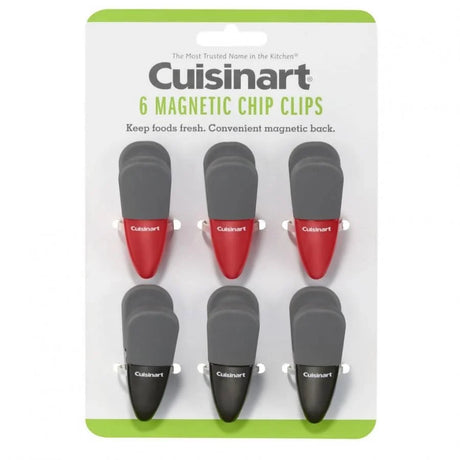 Cuisinart Set of 6 Chip Clips - CU-CTG-00-6CC / CU-CTG-00-6CC2 Elegant AccScents