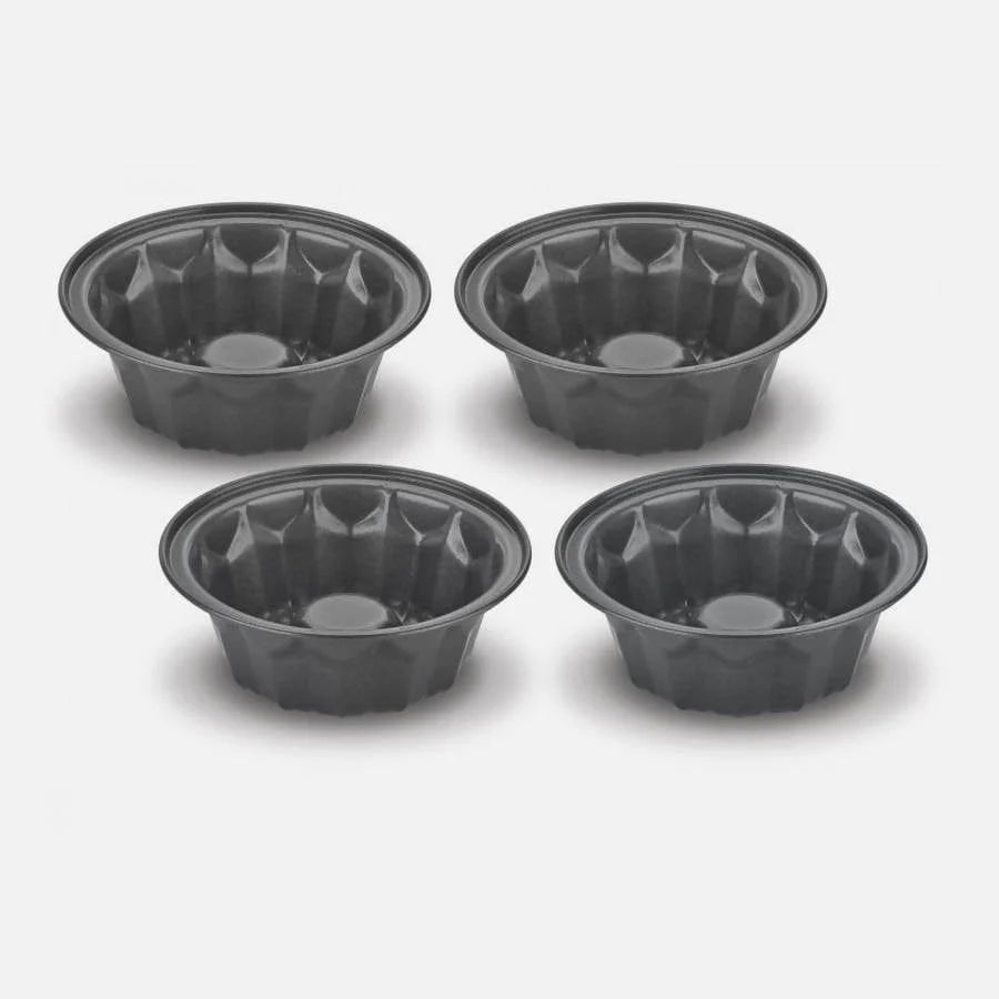 Cuisinart Mini Bundt Pans - Set of 4 (Black) - CU-CMBM-4BNT Elegant AccScents