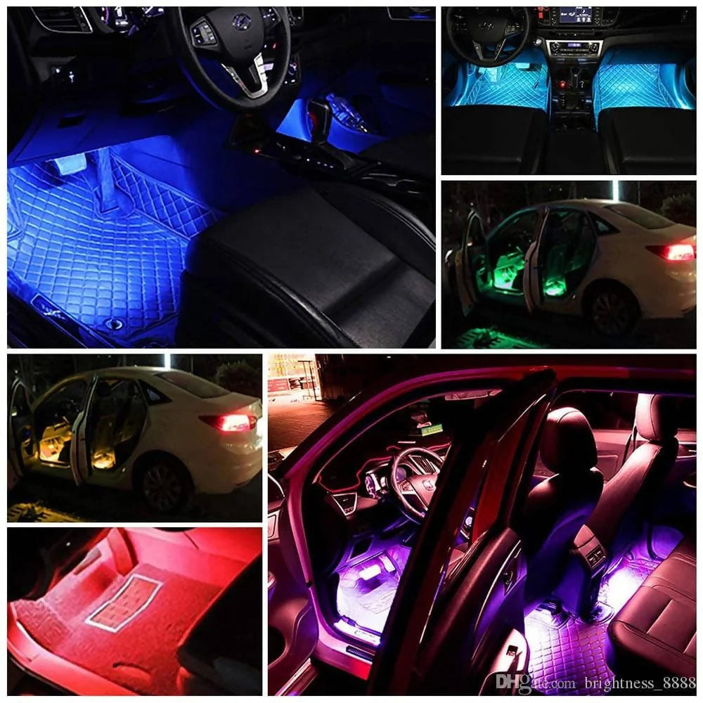 Car LED Strips Lights Interior Light Kit