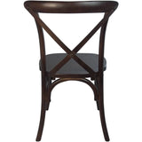 Advantage Dark Driftwood X-Back Chair [X-BACK-BURDRIFT] Pie's Variety Store