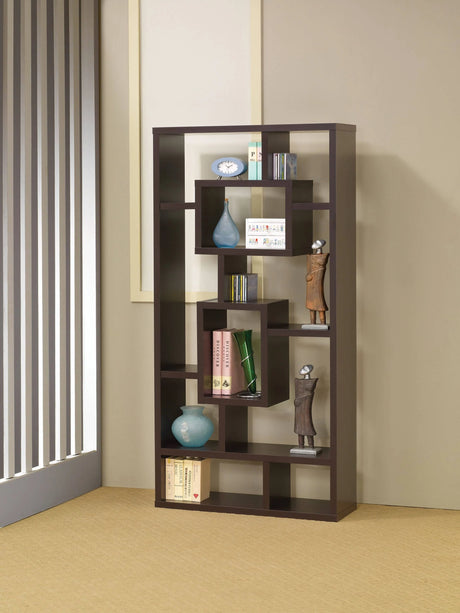 10-Shelf Bookcase White - 800157 Pie's Variety Store
