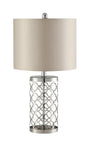 Drum Table Lamp Light Gold And Beige - 901314 COSMEGA