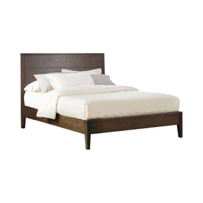 Lompoc Eastern King Platform Bed Ash Brown - 204561KE Pie's Variety Store