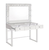  this modern vanity set features a stunning mirror paneled design that reflects surrounding hues- 935934 coastmega