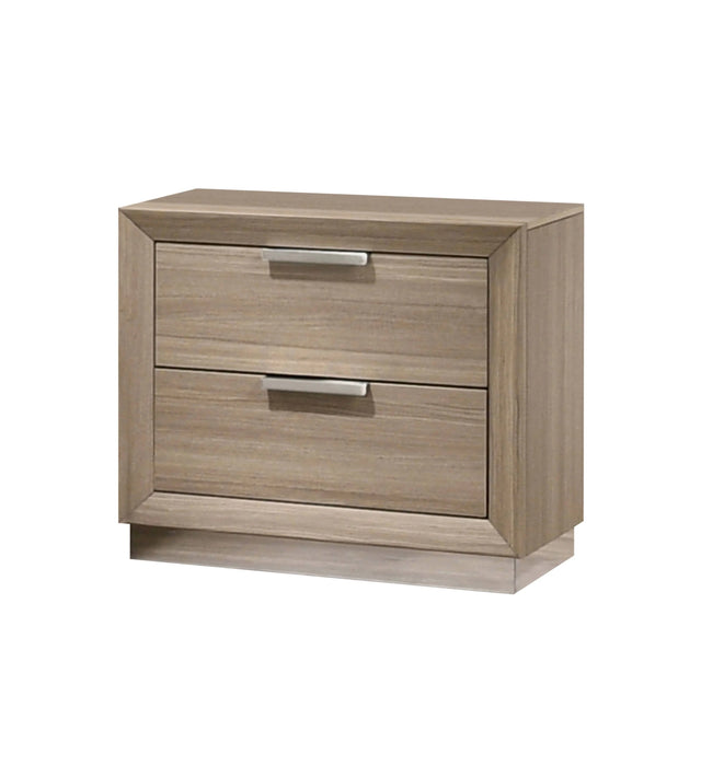 Lynncrest 2-Drawer Nightstand Rustic Beige - 222592 Pie's Variety Store