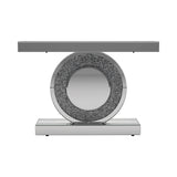 Rectangular Console Table Silver - 951745 Pie's Variety Store
