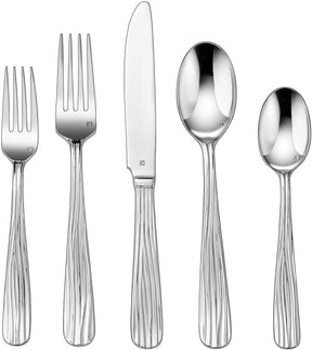Cuisinart ﻿Stream Seine 20 Piece Flatware Set - CU-CFE-01-ST20 Elegant AccScents