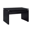 Russell Computer Desk With Keyboard Tray Black Oak - 800821 coastmega