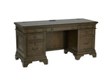 Hartshill Credenza With Power Outlet Burnished Oak - 881282 Pie's Variety Store
