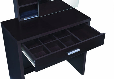 2-Piece Vanity Set With Lift-Top Stool