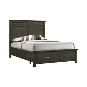 Newberry California King Storage Bed Bark Wood - 205430KW Pie's Variety Store