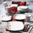 GIBSON HOME Rosetta 16pc Dinnerware Set - 08508117952 Pie's Variety Store