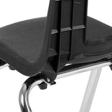 Advantage Black Student Stack School Chair - 12-inch [ADV-SSC-12BLK] Pie's Variety Store