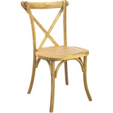 Advantage Dark Driftwood X-Back Chair [X-BACK-BURDRIFT] Pie's Variety Store