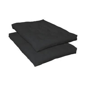 7.5″ Deluxe Innerspring Futon Pad Black - 2005IS A-Z Store Nadia