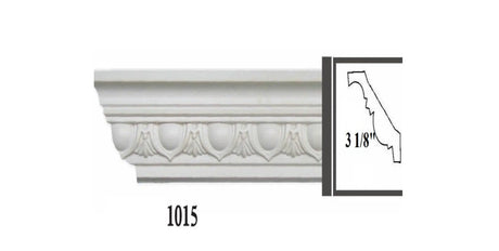 MOULDING Pattern Crown Moulding Polyurethane- 8FT LENGTH MARMEGA