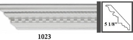 MOULDING Pattern Crown Moulding Polyurethane- 8FT LENGTH MARMEGA