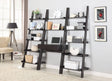Colella 2-Shelf Writing Ladder Desk Cappuccino 3PC Set - 801373-S3 Pie's Variety Store