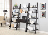 Colella 2-Shelf Writing Ladder Desk Cappuccino 3PC Set - 801373-S3 Pie's Variety Store