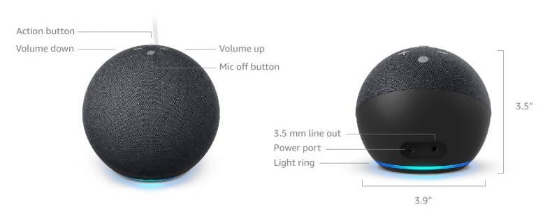 Echo Dot (4th Gen) | Smart speaker with Alexa - ED4GEN Pie's Variety Store