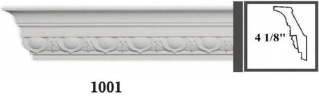 MOULDING Pattern Crown Moulding Polyurethane- 8FT LENGTH MARMEGA
