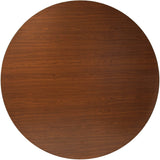 Advantage 5 ft. Round High Pressure Laminate Folding Banquet Table [MEW-60R-WB] Pie's Variety Store