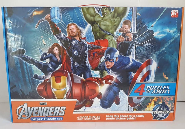Marvel Avengers Super Puzzle Set -2198F Hannah Frederick