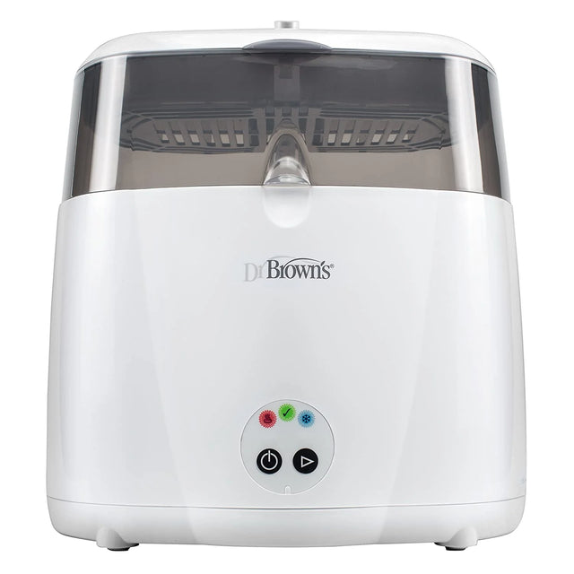 Dr Browns Natural Flow Deluxe Bottle Sterilizer: Built-in accessory tray holds the parts