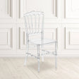 Elegance Crystal Ice Napoleon Stacking Chair - BH-H002-CRYSTAL-GG ADRIAN'S ELECTRONICS