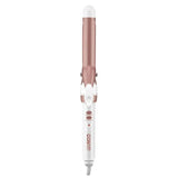 Conair Double Ceramic 3/4 inch Curling Iron (White/Rose Gold) has a higher ceramic content to deliver even heat
