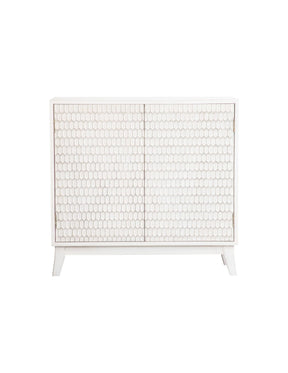 Rectangular 2-Door Accent Cabinet White - 953401 Pie's Variety Store