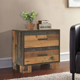 Sidney Queen Panel Bed Rustic Pine 4PC Set - SET4PC223141Q Pie's Variety Store