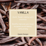 QAPLA DESIGN - Time To Unwind - Vanilla & Lavender - Unwind with the aromatic blend of sweet creamy Vanilla and light floral Lavender
