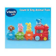 Vtech COUNT & SING ANIMAL TRAIN - 80-161603 Pie's Variety Store