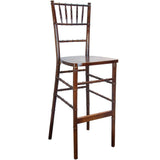 Advantage Fruitwood Chiavari Bar Stools [WDCHIBAR-FRUITWOOD] Pie's Variety Store
