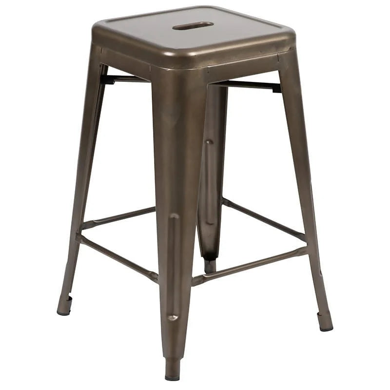 24" High Metal Counter-Height