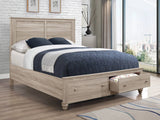 Wenham Full Storage Bed Natural Oak - 205460F Pie's Variety Store