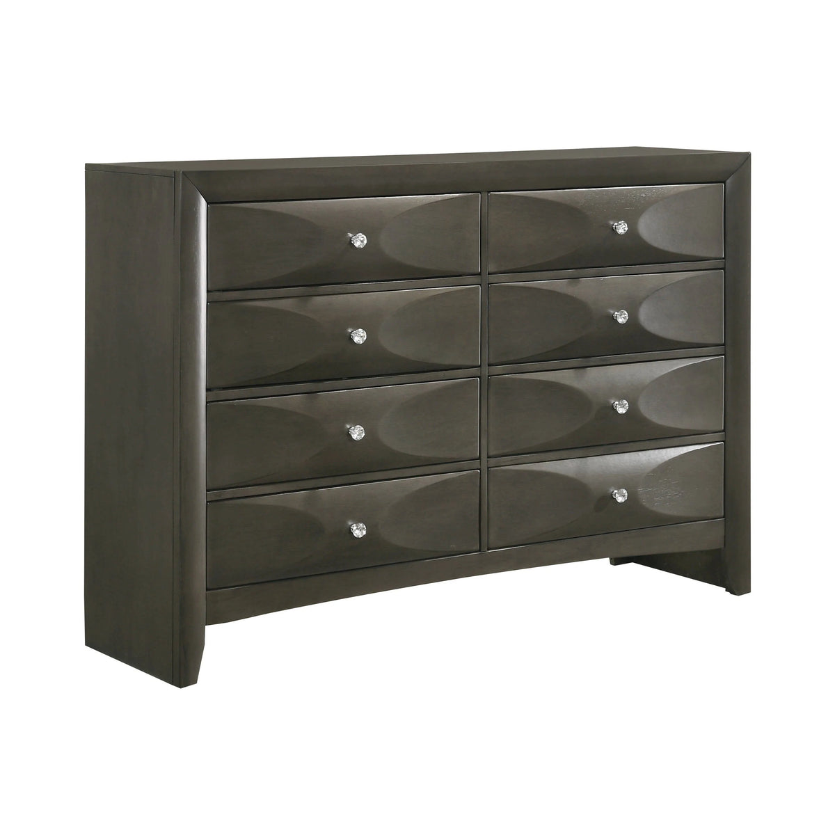 Salano 8-Drawer Rectangular Dresser Mod Grey - 215883 Pie's Variety Store
