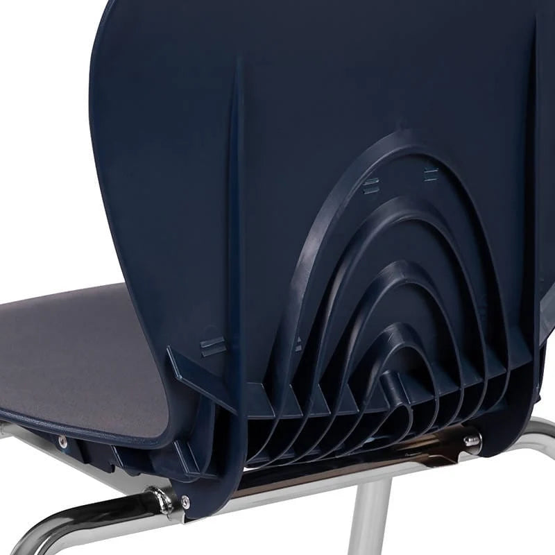 Advantage Titan Black Student Stack School Chair - 18-inch [ADV-TITAN-18BLK] Pie's Variety Store