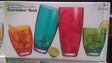 Pandex Acrylic Drinkware 16 pc Set-95048 Hannah Frederick