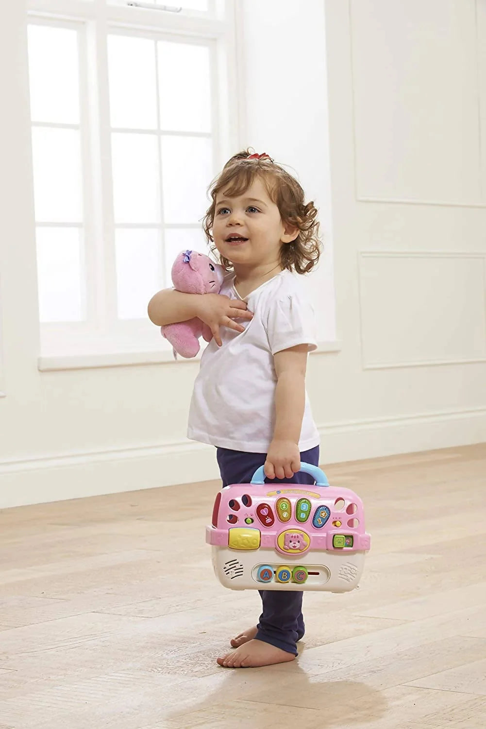 VTech Cosy Kitten Carrier Interactive Toy - 80-191503 Pie's Variety Store