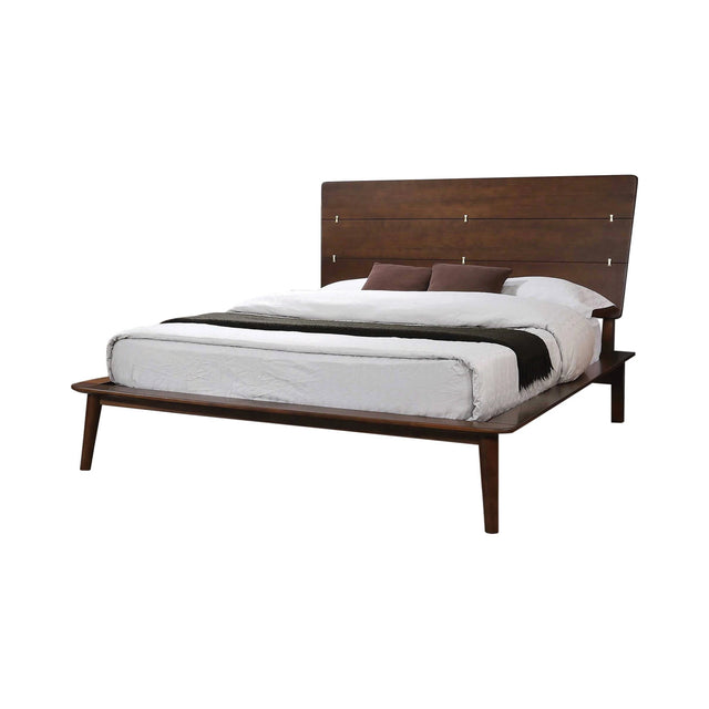 Wenham Eastern King Platform Bed Burnt Sugar - 222601KE Pie's Variety Store