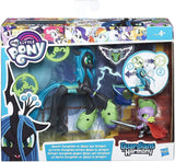 My Little Pony Guardians of Harmony Queen Chrysalis V. Spike The Dragon Figure - PN00001402 Pie's Variety Store