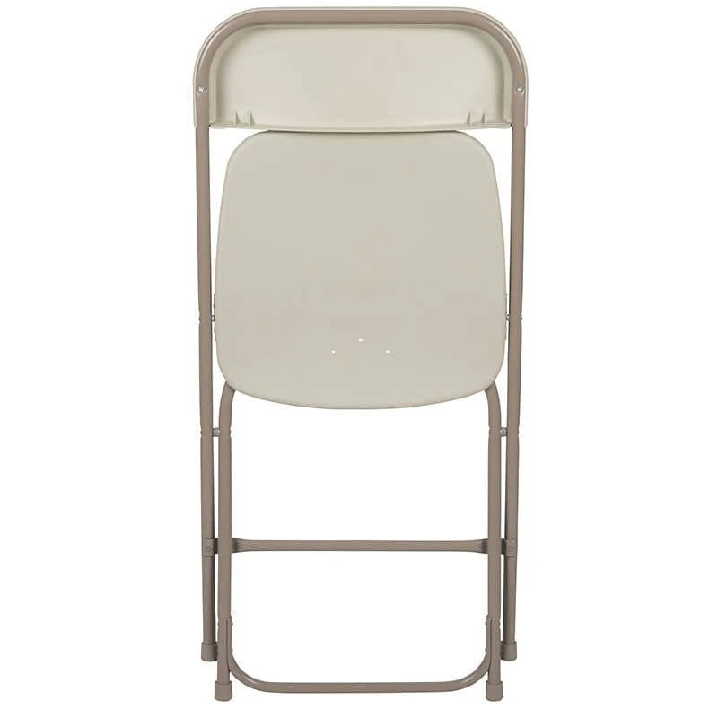 2 Pk. HERCULES Series 650 lb. Capacity Premium Beige Plastic Folding Chair [2-LE-L-3-BEIGE-GG] Fl Furniture