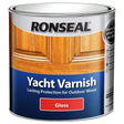Ronseal Yacht Varnish Clear Gloss 2.5 Litres - Protects The Wood From Damaging UV Rays Whilst Waterproofing To Prevent Water Damage - 34769 Pie's Variety Store